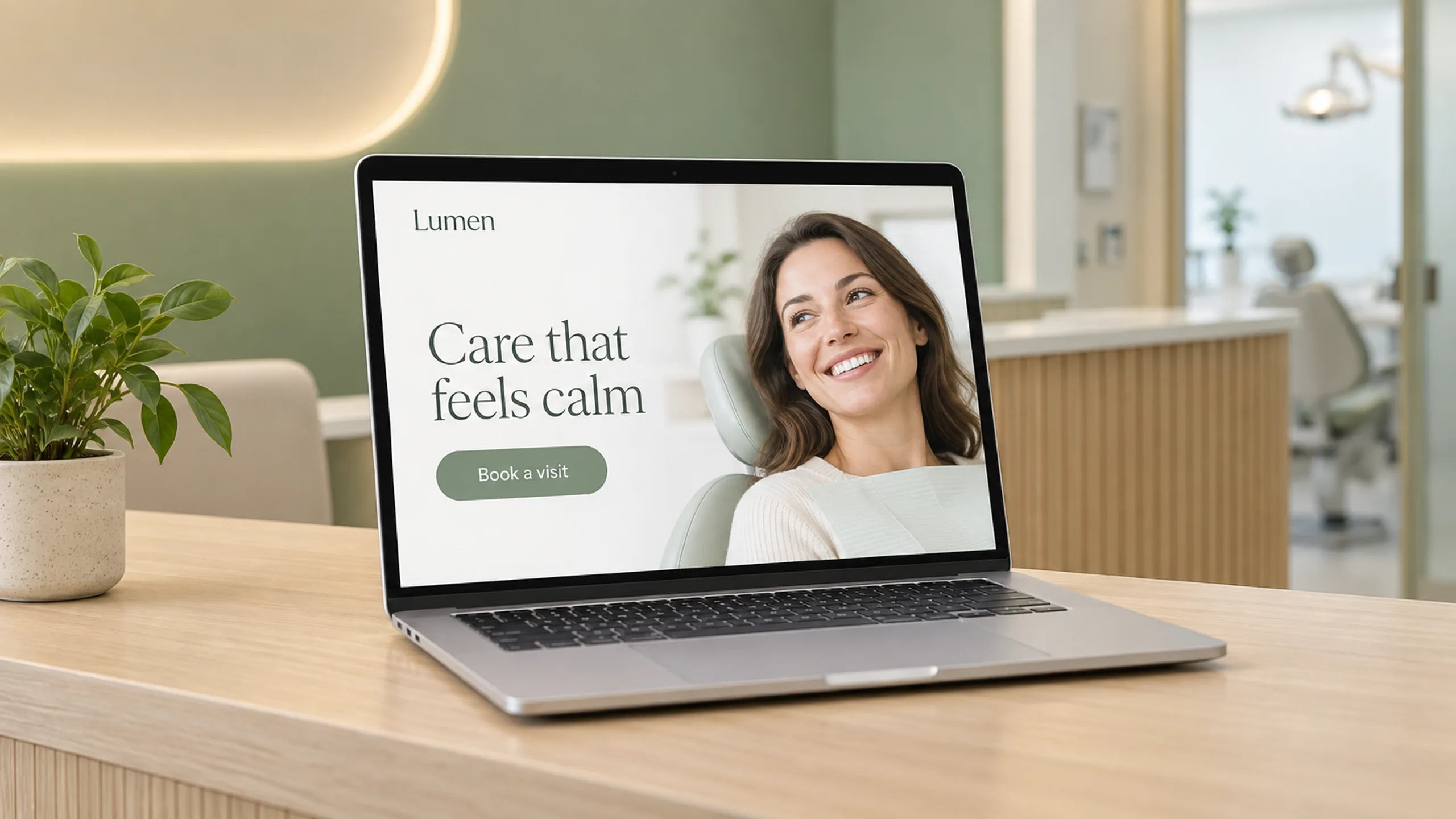 Lumen: Care that feels calm.