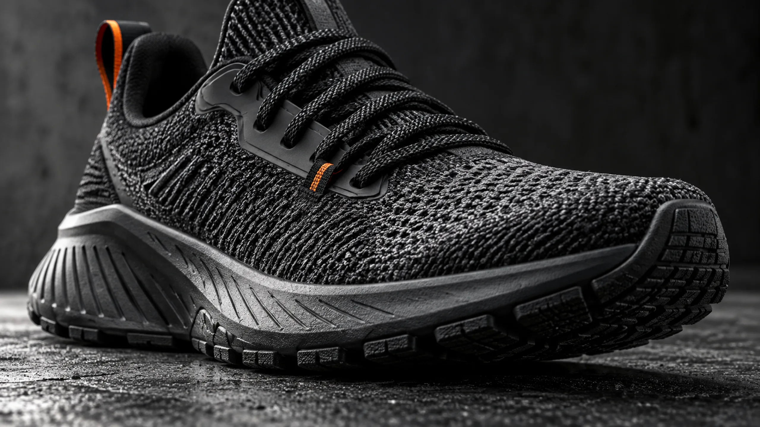 Stride branded detail artwork: Premium sneakers and a bold streetwear web store