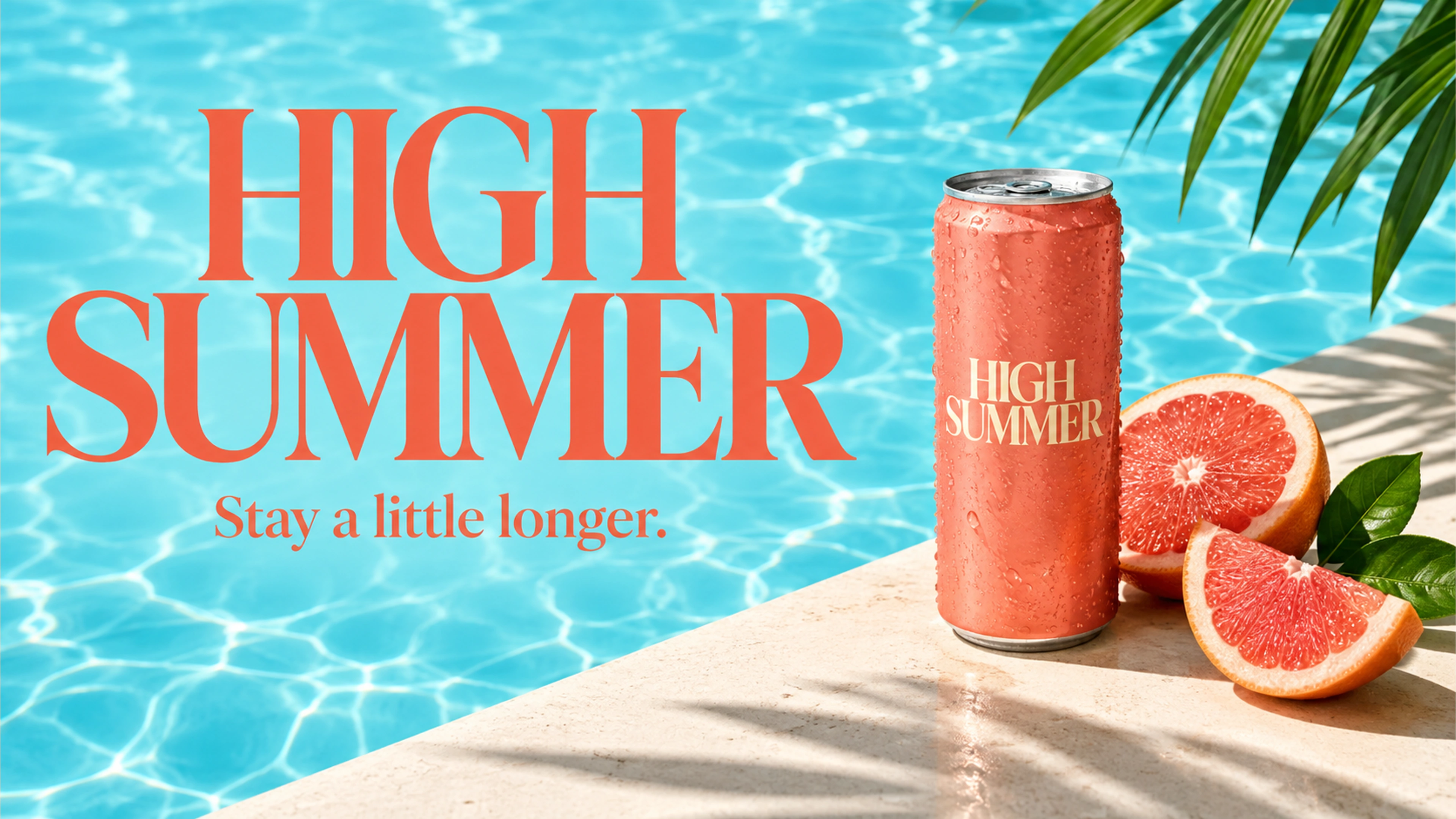 High Summer: A brighter kind of refreshment.